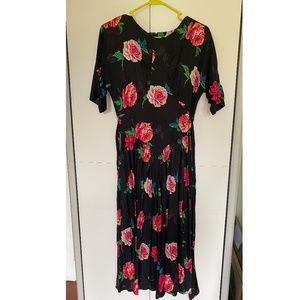 Vintage Floral Dress